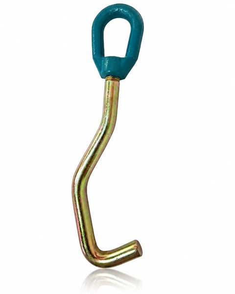 Steel hook from Set 20 Heavy Duty Auto Body Frame Machine Sheet Metal Hook And Tool Plate Clamp Kit For Frame Repair And Pulling