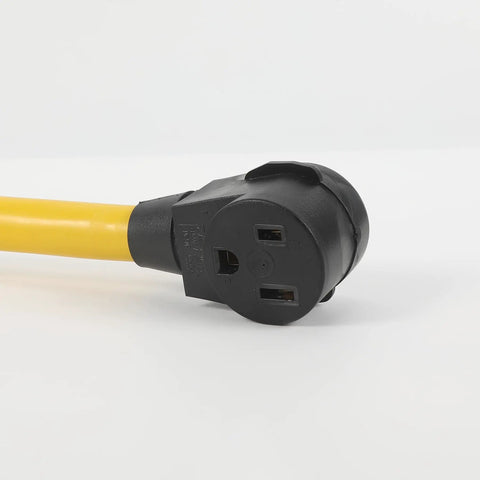 Built Tough Nema 14 50P To 6 50R Welder Adapter Connector For Dryer EV RV Charging 240V 50A heavy duty plug with yellow wire