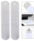 Aluminum Sock Jig Set For Sublimation 17.71 Inch 4 Pack Keeps Socks Flat And Straight During Heat Press Process Durable Metal Inserts For Crew Socks DIY Custom Printing