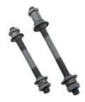 Dope Hollow Bike Axle Kit For Front And Rear Quick Release Hubs 108mm And 145mm Mountain Bike CNC Machined Shafts in steel