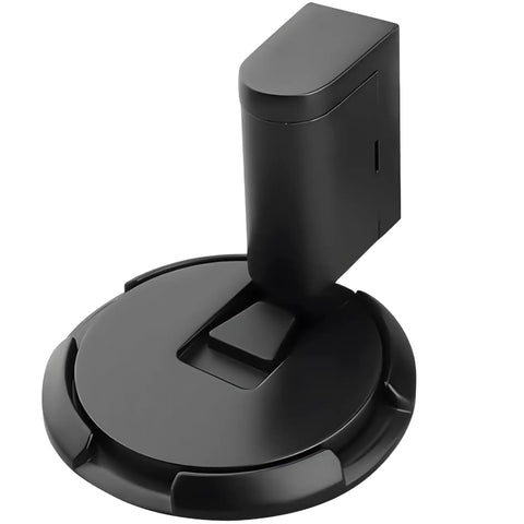 Floor Mount Door Stopper with Spring Loaded Mechanism, Zinc Alloy Build, Hidden Flush Design, Invisible Door Catch, Black Finish