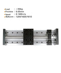 High Precision Linear Guide Rail Workbench For Smooth Sliding Motion In CNC And Diy Projects 500Mm Length showing linear guide plate and ball carriage.
