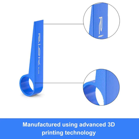 Blue Pro Bicycle Disc Brake Piston Spreader Tool For Hydraulic Calipers With Non Metallic Design close-up of material and construction