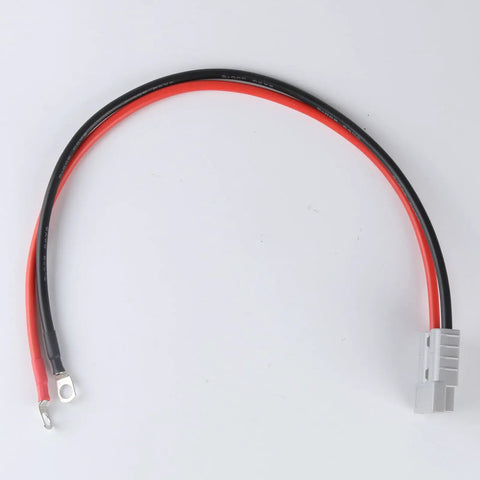 No Sweat 8AWG Charging Cables With 50 Amp M8 Connectors For LiFePo4 Lithium Batteries Boat Rv Forklift Snap And Go Power Transfer Wires with ends.