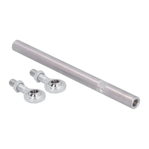 Adjustable Alternator Tensioning Rod With Heim Joint 8.5 Inch Length Heavy Duty Alternator Bracket Accessory For SBC BBC Chevy 350 454 Engines Easy Mount And Precise Tension, stainless rod with two heim joints