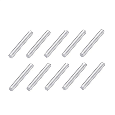 Image showing metal shafts from the 120pcs Robot Drive Shaft Kit For DIY Projects, Transmission Shafts And RC Car Axle Gears.