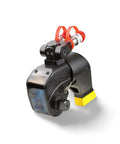 Industrial Real Deal Heavy Duty Hydraulic Torque Wrench Featuring Rust Resistant Alloy Housing And Smooth Rotating Oil Coupler For Tough Bolt Jobs And Mechanics, close-up view showcasing the robust design and fluid connectors.
