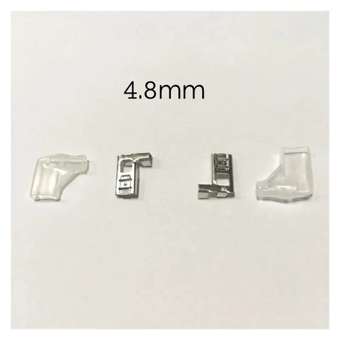 Heavy Duty 50X Brass Spade Terminal Connectors With Secure Insulated Cases For Your Wiring Projects Perfect Right Angle Fit For Any Tough Electrical Job That Needs Rock Solid Performance In All Conditions. 4.8mm insulated spade terminals