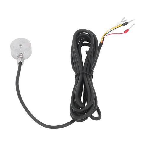Heavy Duty Tension And Compression Load Cell Sensor for Automation Equipment 30kg to 50kg range with cable, silver metal finish