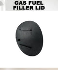 Honda Pilot Gas Fuel Filler Cover Lid Replacement For 2009 To 2015 3 5L V6 SOHC Naturally Aspirated Fits EX LX EX L Sport Utility 74481 SZA A01ZZ EZ Install, black one-piece