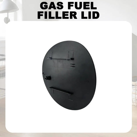 Honda Pilot Gas Fuel Filler Cover Lid Replacement For 2009 To 2015 3 5L V6 SOHC Naturally Aspirated Fits EX LX EX L Sport Utility 74481 SZA A01ZZ EZ Install, black one-piece