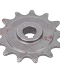 Beefy 13 Tooth Aluminum Gear Sprocket For Universal Chains, 58 mm OD, aluminum alloy, for DIY mechanical projects