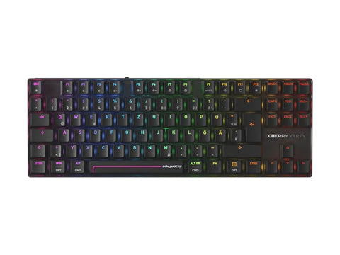 Lightning Fast TKL Shaped Wireless Gaming Keyboard With Hot Swap Magnetic Tmr Switches And Rapid Trigger for precise inputs with RGB lighting.