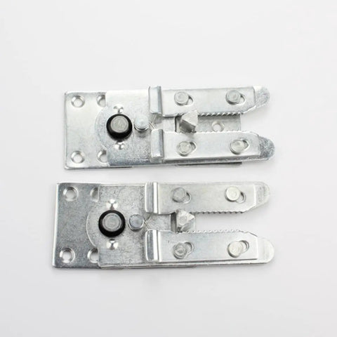 Universal Interlocking Sofa Connector Clips For Sectional Couches And Beds No Fuss Easy Install No Rust Iron Hardware shown