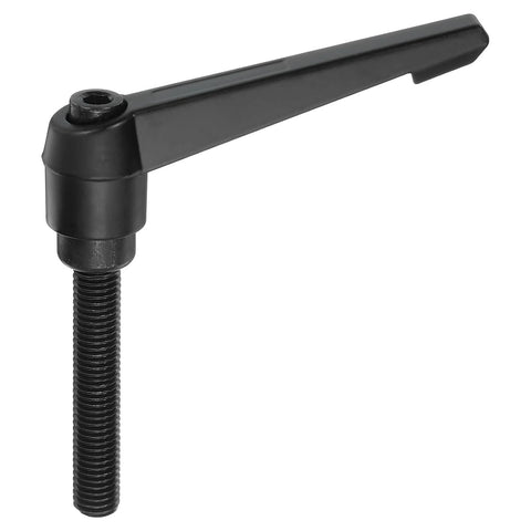 Adjustable M12 X 70mm Knob Handle With Push Button Ratchet Quick Release Locking Rotating Bolt For Lathe Machinery