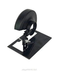 Adjustable Collet Tool Holder Straight Up Heavy Duty Steel Angle Grinder Mount with stability base and clamp for precision cuts.