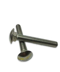 6-1/2 Inch Stainless Steel Round Head Carriage Bolt - Heavy Duty Fastener For Builders And DIY Pros, 1 Pack With Precise Threads For Tight, Slip-Resistant Fit In Projects And Maintenance, angled view
