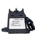 Top Tier High Voltage DC Contactor Relay 750V 150A Featuring A Snappy 12V Control Coil, close-up of black relay unit.