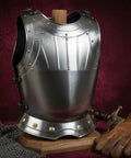 Epic Medieval Warrior Breastplate Armor Fitted Metallic Chest Plate One Size Rustic Vintage Home Decor Gift for LARP Cosplay