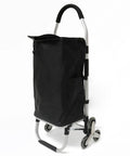 Heavy Duty 3 In 1 Shopping Cart Foldable Hand Truck With 6 Wheels featuring black detachable bag