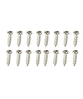 Set of screws included with the Four Pack Magnetic Reed Switch Kit For Door And Window Security Gear Includes Normally Open And Normally Closed Contacts