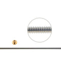 T8 Lead Screw Tr8x8 8mm Diameter With Brass Nut for CNC and 3D printer builds, featuring SUS304 rod and copper nut, 500mm length