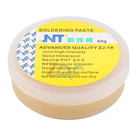 50g Rosin Solder Paste Flux No Clean Soldering Cream Pro Grade DIY Friendly For Electronics Repair Tin Grease jar