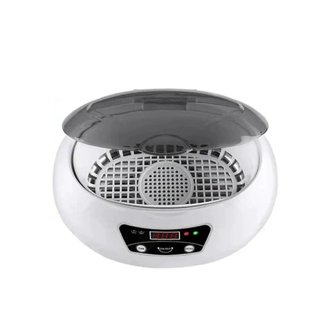 Heavy Duty 600ml Ultrasonic Cleaner With Digital Timer For Jewelry Glasses And Tools 40KHz powerful auto wash machine top view