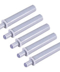 Gray Soft Close Damper Buffers Cabinet Door Shock Absorbers Drawer Quiet Cushion Stops Anti Slam Hardware Ditch The Racket With Smooth Glide And Sweet Finish 5 Pack Set, five dampers side by side