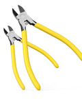Ultra Sharp Compact Wire Cutters And Long Flat Nose Pliers 2 Pack For Crafts Flowers Plastics Home Appliances And Precise Clean Cuts