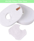 Shark Rocket Vacuum Replacement Filters Set For HV301 HV302 Ultra Light Corded Bagless Pet Stick Vacuum Compatible With HV290 HV300 HV303 side view