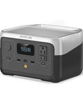 River 2 Portable Power Station 256Wh LiFePO4 Battery With 1 Hour Fast Charging, Up To 600W AC Output, Solar Generator