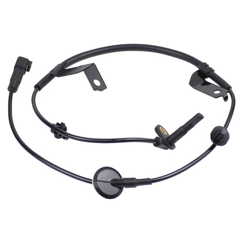 Front Rear Axle Abs Wheel Speed Sensor Pair For Jeep Patriot Compass 4WD Dodge Caliber 2007 To 2016, black, direct fit design.