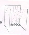 Pendulum Dynamics Energy Balance Desktop Decor Kit For Home School Physics Learning with silver balance balls in motion