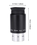 32mm Plossl Eyepiece With Multi Coated 1.25 Inch Optics 52 Degree Field Of View Universal Telescope Compatibility For Moon Planets And Star Clusters A Smart Upgrade For Beginners And Astronomy Pros.