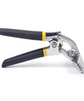 Two Pack 75mm Bending Pliers With Straight And Elbow Handles For Sheet Metal Bending Flat Jaw Welding Job Ready Pliers