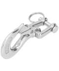 Heavy Duty Lifting Clevis Chain Hook Set showcasing a 304 stainless steel hook with safety latch, ideal for cranes and hoists.