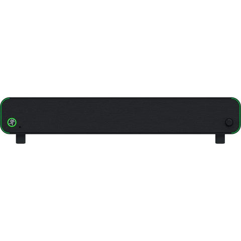 CR StealthBar Desktop PC Soundbar With Bluetooth Dope Compact Under Monitor Friendly Desktop Audio Upgrade Front View