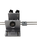Heavy Duty Self Centering Dowelling Jig Kit For Accurate Woodworking Plus 6 8 10mm Bushings Clamp Board Side Hole Punch Tool front view