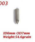 003 model 20 Piece Stainless Steel Glue On Field Points For Target Arrows Built Tough For Bamboo Wooden Fiberglass And Carbon Arrows