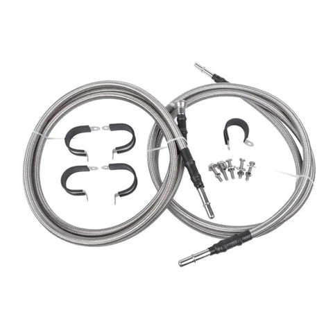 Solid Quick Fix Fuel Line Kit For 6.0L V8 Chevy Silverado And GMC Sierra Trucks 1500 2500 3500 Models Restoring AP02 Assembly Performance Fast braided hoses, clamps, and fittings