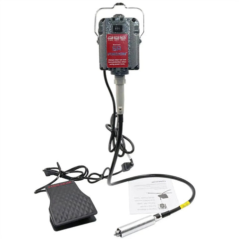 Rock Polisher With Flexible Shaft And Hanging Rotary Tool For Jewelry Making And Goldsmith Polishing, High Speed 220V SR Machine