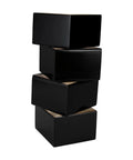 4 Pcs Black Wood Furniture Legs Set L Shaped Table Feet Bed Riser Compatible For Cabinets And Sofas Easy Install No Fuss