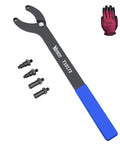 Pro Grade Timing Belt Change Tool Kit For Camshaft Locking And Pulley Assembly VAG 3036 T10172 with wrench, bolts, gloves