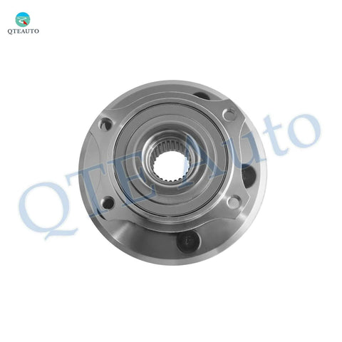 Front view of Pair Of Front Wheel Hub Bearing Assemblies Replacement Kit For Chrysler 300 AWD 2005 Through 2023 front hubs