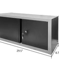 Built Tough Metal Wall Cabinet With Lockable Doors For Kitchen Garage And Office Heavy Duty Steel Wall Storage Chest Easy Assembly