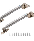 100N Gas Spring Cabinet Lift Support 10 Inch Hinged Door Prop Heavy Duty Stainless Steel Set Of 2 For Safe Downward Door Closing