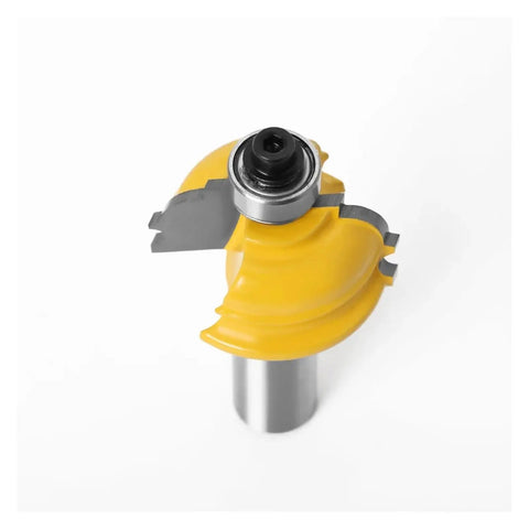 12mm Or 1/2in Shank Architectural Molding Router Bit For Pro Woodworking Carving Decorative Trims And Complex Profile Shaping Your Home Projects close-up view