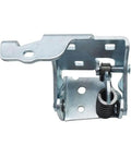 Premium Heavy Duty Chrome Front Lower Door Hinge Pair For Cadillac Escalade 2007 To 2014 showing steel construction and hinge mechanism.