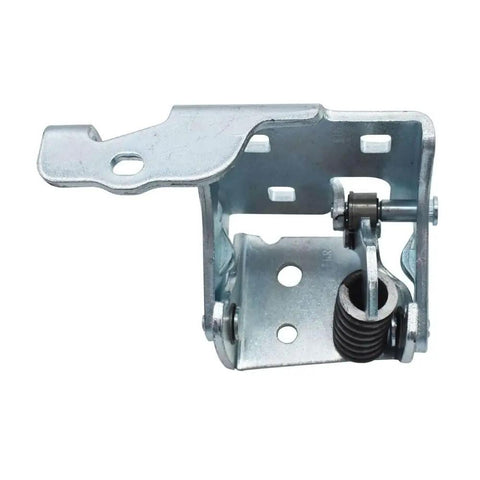 Premium Heavy Duty Chrome Front Lower Door Hinge Pair For Cadillac Escalade 2007 To 2014 showing steel construction and hinge mechanism.